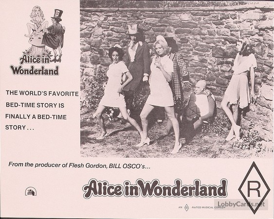 Alice In Wonderland An X Rated Musical Comedy Alice in Wonderland: An X-Rated Musical Fantasy lobby card