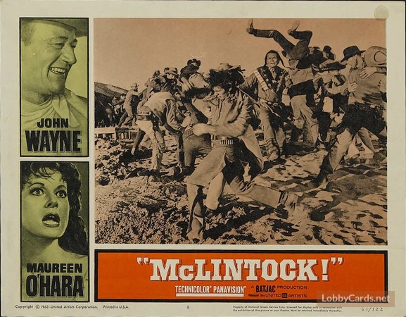 McLintock! lobby card